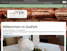 Tablet Screenshot of daspark.de